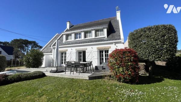 CARNAC en exclusivité : charmante maison de 4 chambres et un bureau