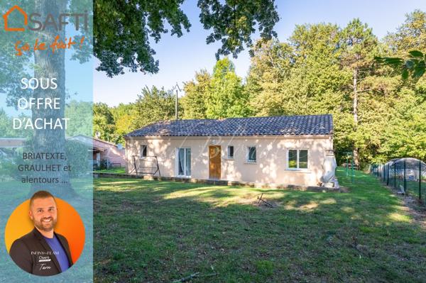 Maison de plain-pied 95m2 - GRAULHET