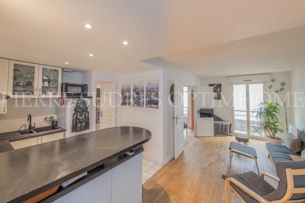 Rue Feutrier : 3 pièces de 54m² avec balcons