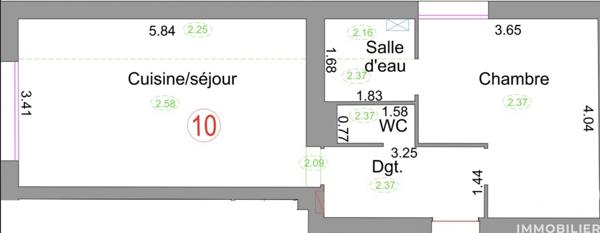 Appartement à vendre 2 pièces 42 m² Selles-sur-Cher