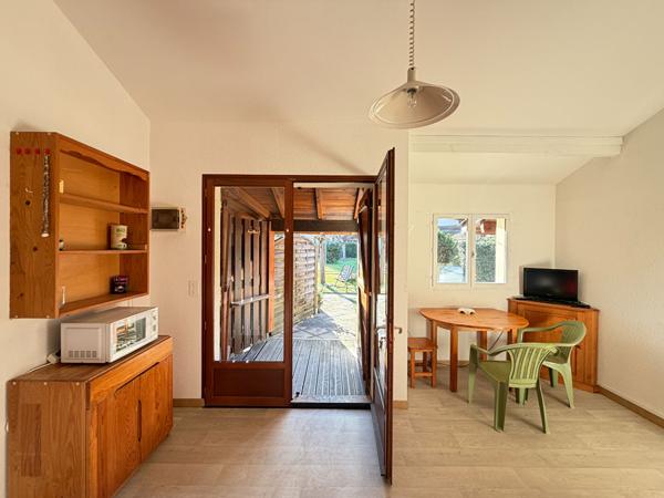 Apt rez-de-jardin, piscine, place de parking - Moliets plage