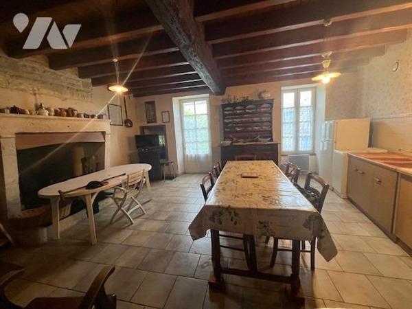 Maison + gite 8 pièces dependance garage jardin