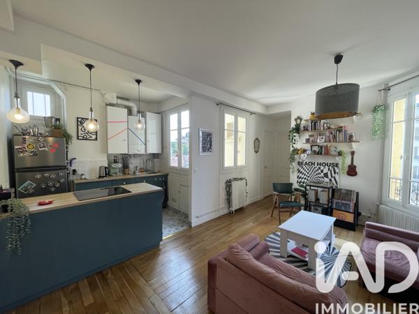 Appartement à vendre 3 pièces 51 m² Asnières-sur-Seine