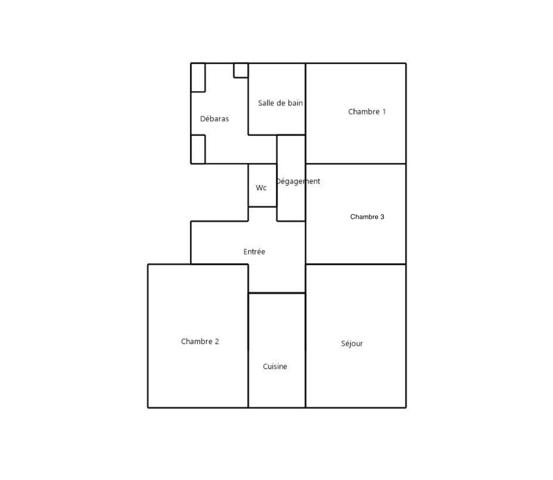 Appartement à vendre 4 pièces 87,33 m² Mons-en-Barœul
