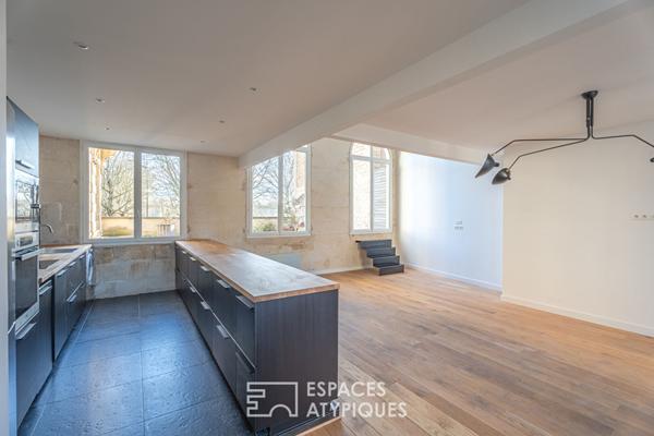 Duplex à l’esprit Loft en centre-ville de CAEN