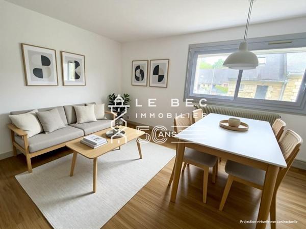 LORIENT : Appartement T2 fonctionnel avec cave