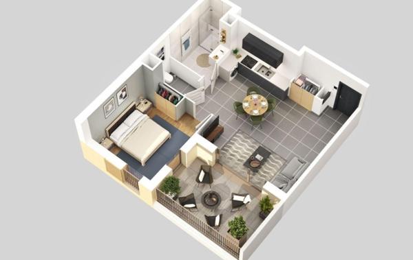 Vente Appartement P2 neuf Beaumont-les-valence   