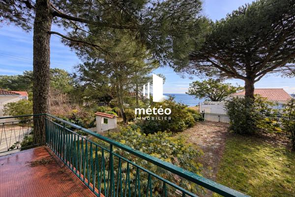 Maison avec charme, aperçu océan et accès direct plage