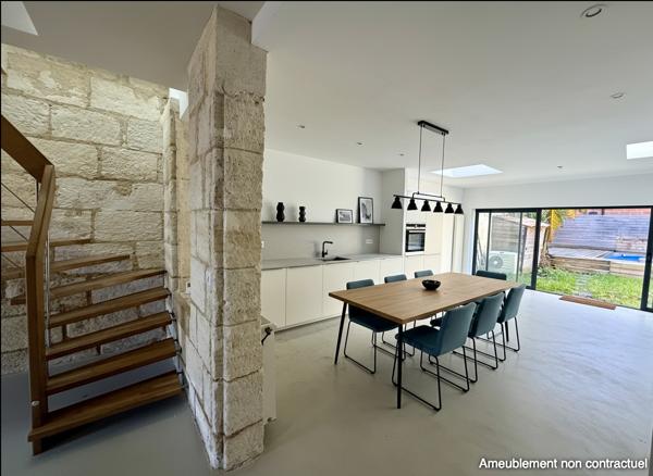 Echoppe de 117m2 avec jardin, piscine et cave