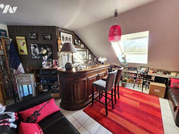 Nantes St Joseph Maison 4 chambres bureau jardin sud