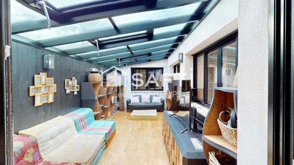 Plain-pied 4 chambres avec piscine et garage