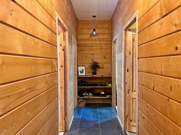 Maison en bois 85m2, 3 chambres, 25 min de Vannes