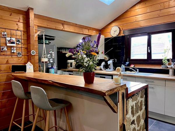 Maison en bois 85m2, 3 chambres, 25 min de Vannes