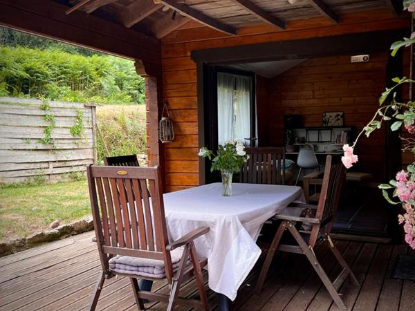 Maison en bois 85m2, 3 chambres, 25 min de Vannes