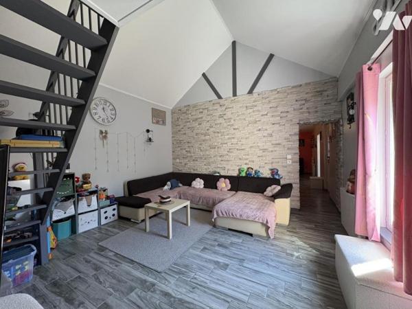 Maison de plain pied rénovée, garage et jardin à LAON (02000)