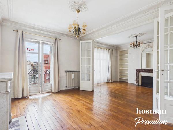 Appartement 4 pièces, 2 chambres traversant de 99,5 m² - Lumineux - Rue du Hameau, Paris 15e