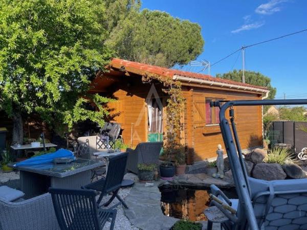 VILLA R+1 137 M² + CHALET 20M² SUR 900M² DE TERRAIN CLOS PROCHE CENTRE