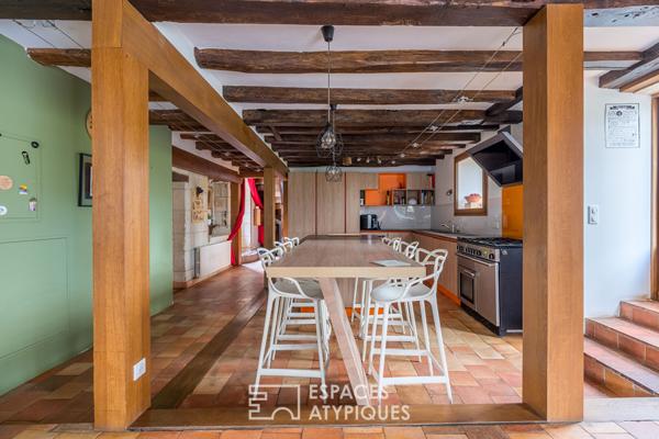 Moulin XVIIIe d’exception au coeur d’un écrin naturel