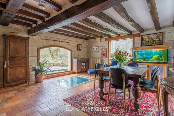 Moulin XVIIIe d’exception au coeur d’un écrin naturel