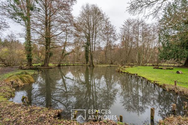 Moulin XVIIIe d’exception au coeur d’un écrin naturel