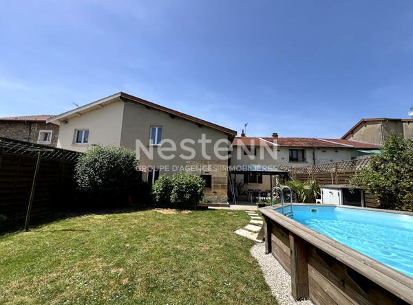 FAINS VEEL : Maison 9 pièces , 5 chambres, garage, jardin, proche des commerces