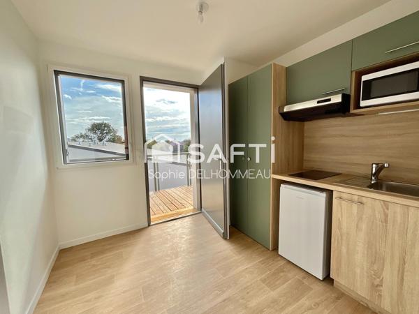 appartement studio neuf avec place parking