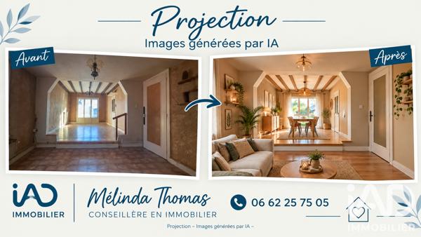 Maison à vendre 3 pièces 60 m² Digoin