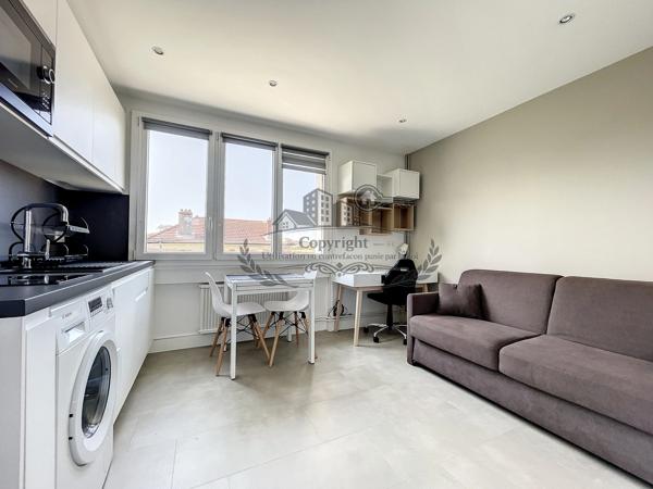 Superbe Studio 18.10 m² entièrement meublé et équipé Lyon 3e, Accès Universités, tram T3 et métro D