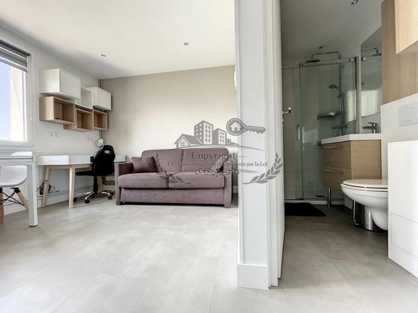 Superbe Studio 18.10 m² entièrement meublé et équipé Lyon 3e, Accès Universités, tram T3 et métro D