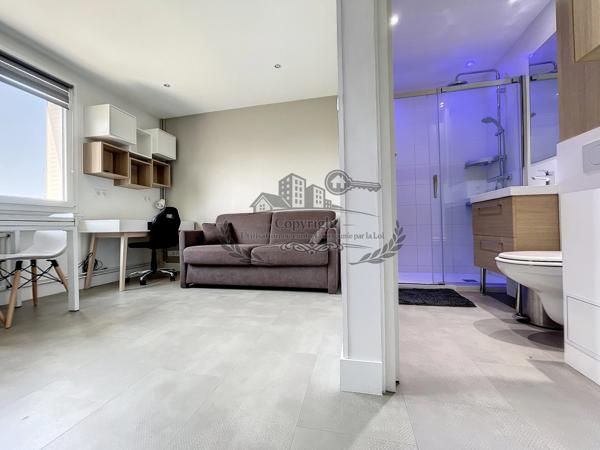 Superbe Studio 18.10 m² entièrement meublé et équipé Lyon 3e, Accès Universités, tram T3 et métro D