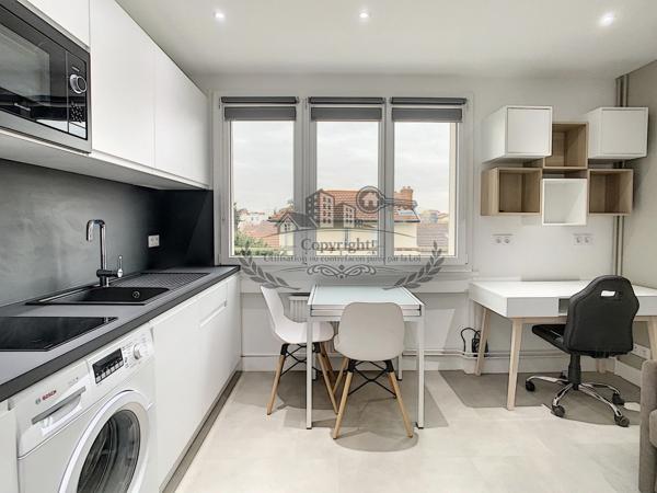 Superbe Studio 18.10 m² entièrement meublé et équipé Lyon 3e, Accès Universités, tram T3 et métro D