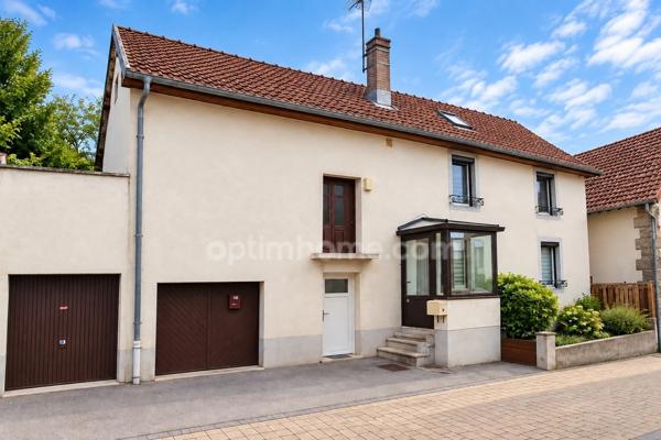 25420 VOUJEAUCOURT - MAISON 93 M² - 3 CHAMBRES - GARAGE - ATELIER - GRENIER AMÉNAGEABLE