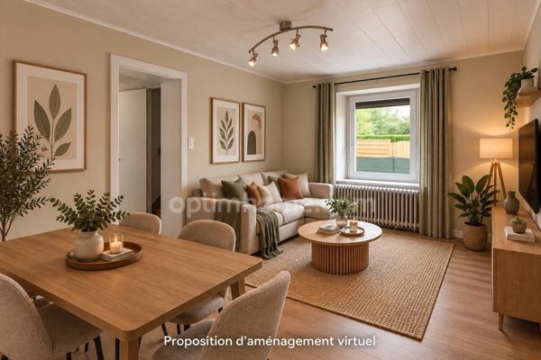 25420 VOUJEAUCOURT - MAISON 93 M² - 3 CHAMBRES - GARAGE - ATELIER - GRENIER AMÉNAGEABLE