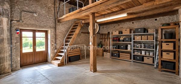 25420 VOUJEAUCOURT - MAISON 93 M² - 3 CHAMBRES - GARAGE - ATELIER - GRENIER AMÉNAGEABLE