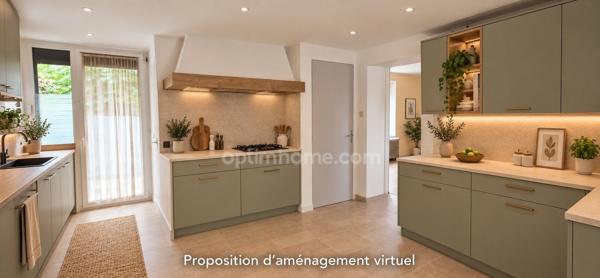 25420 VOUJEAUCOURT - MAISON 93 M² - 3 CHAMBRES - GARAGE - ATELIER - GRENIER AMÉNAGEABLE