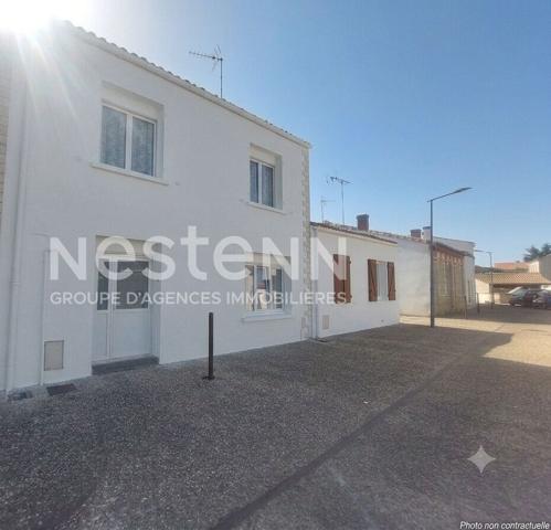 A VENDRE LAGORD Le Lignon? Maison de bourg 110 m² 3 chambres + bureau. À 10 min de La Rochelle & Île de Ré