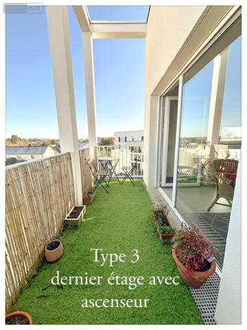 Appartement à vendre à Angers dans le Maine-et-Loire (49100), ref : 49014-1818   
Montaigne-Larévellière
