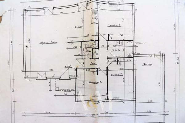 Villa PP T4 91 m²  + garage et dépendance / 859m² de terrain av piscine