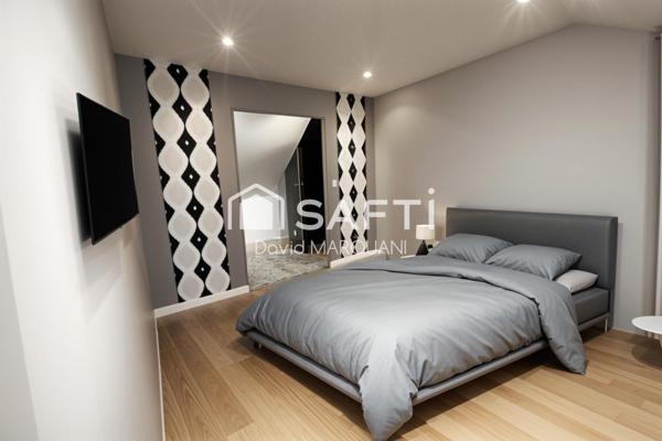 Maison refaite à neuf centre Deuil la Barre.