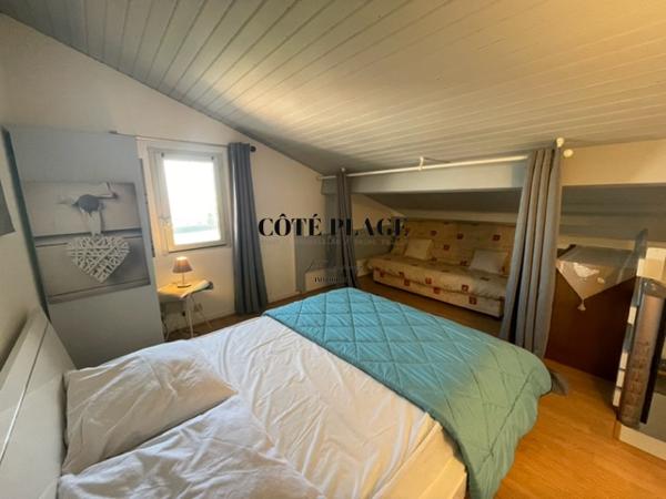 Vaux-sur-Mer (17640) VAUX-PONTAILLAC, Appartement duplex avec loggia, piscine, stationnement au prix de 147.000€ HAI