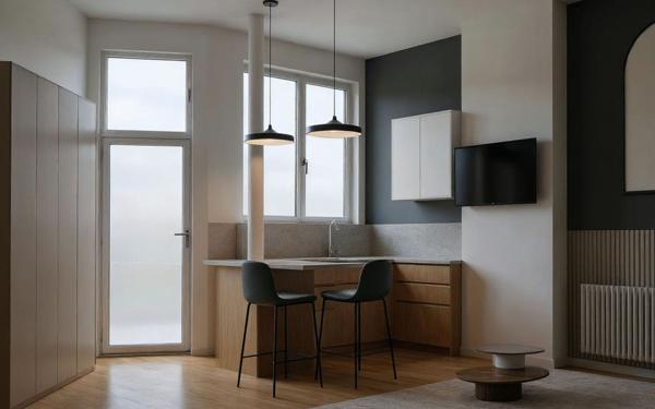 Appartement à vendre    1 pièce • 24,30 m2 Paris 18