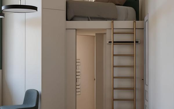 Appartement à vendre    1 pièce • 24,30 m2 Paris 18