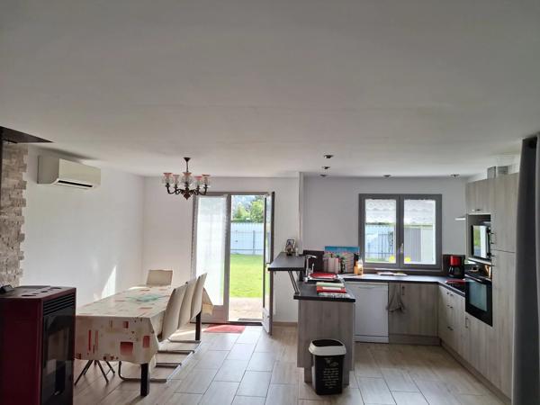 Coulommiers (77120) Maison 6 pièces 112 m2, 5 chambres, terrain 405 m2 avec garage