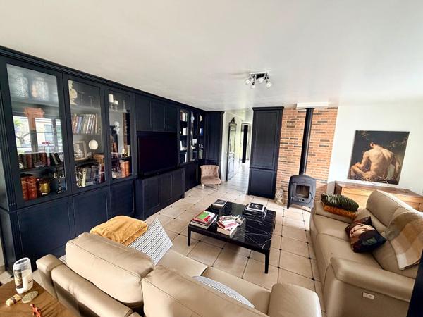 DOMAINE comprenant 2 MAISONS D'ARCHITECTE SPA intérieur , Le mele sur sarthe