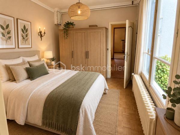 À seulement 7mn à pied  des bords de Marne, découvrez cette maison familiale de 105 m² habitables, située dans un environnement résidentiel recherché pour son calme et sa qualité de vie.

Édifiée sur un terrain arboré de 516 m², cette maison offre un cadre agréable et de beaux espaces à réinventer. Elle séduira les acquéreurs à la recherche d'un bien bénéficiant d'un emplacement privilégié et d'un véritable potentiel de rénovation.

Dès l'entrée, la maison dévoile une distribution agréable et fonctionnelle.

Le rez-de-chaussée accueille un bel espace de vie avec un double séjour, chaleureux et convivial, ainsi qu'une pièce attenante pouvant être aménagée selon vos envies : coin lecture, bibliothèque, bureau ou espace détente.

La cuisine indépendante, aménagée et équipée, communique facilement avec l'entrée et le séjour.

Ce niveau bénéficie également d'une chambre, accompagnée de sa salle d'eau avec WC, permettant notamment d'envisager une vie de plain-pied. Un WC indépendant complète l'ensemble.

À l'étage, un palier dessert deux chambres, un espace de rangement ainsi qu'une salle de bains.

À l'extérieur, vous profiterez d'un jardin arboré de 516 m², véritable espace de respiration au cœur d'un quartier résidentiel calme. Un garage ainsi qu'une dépendance comprenant actuellement la buanderie et la chaufferie viennent compléter la propriété.

Un emplacement privilégié

L'un des principaux atouts de cette maison réside dans son environnement : les bords de Marne sont accessibles à seulement 7mn à pied. Promenades, nature et moments de détente sont ainsi à portée de pas, tout en conservant la proximité des services et commodités.

Un beau potentiel à révéler

La maison nécessite aujourd'hui un rafraîchissement ainsi que des travaux de rénovation, mais elle dispose d'une configuration intéressante, d'une belle surface de terrain et d'un emplacement particulièrement recherché.

L'occasion de créer progressivement une maison à votre image, dans un cadre de vie paisible et privilégié.

105 m² habitables • 3 chambres • terrain arboré de 516 m² • garage • dépendance • 7mn à pied des bords de Marne. 

Une maison à découvrir pour son emplacement, son jardin et tout le potentiel qu'elle offre.