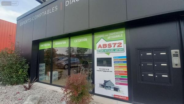 Bureaux à louer à Le Mans dans la Sarthe (72000), ref : 72122-1343