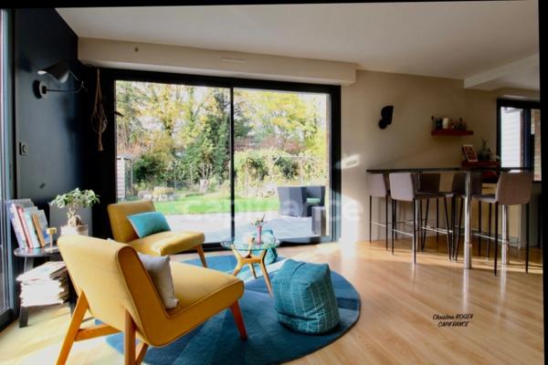 Maison 8 pièces semi plain-pied - 166 m² - Terrain Arboré de 1 980 m² - Calme et Verdure