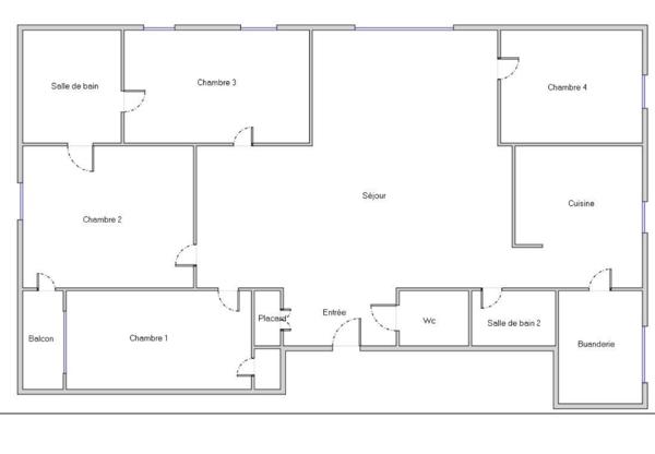 Appartement 5 pièces - 81 m² Exclusivité efficity