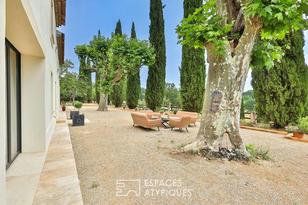 Exceptional bastide renovated in a contemporary style