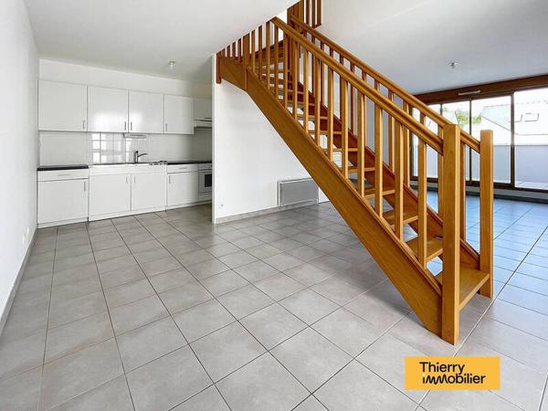Appartement 3 pièces                                        - 44300 Nantes - Doulon - Bottières - Toutes Aides - Le Grand Blottereau Réf : 127474